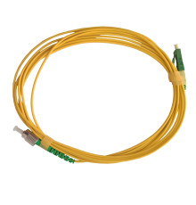 Патчкорд Abee LC/APC-FC/APC simplex, G657A, 2.0mm, 3m