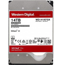 Накопичувач HDD SATA 14.0TB WD Red Pro NAS 7200rpm 512MB (WD141KFGX)