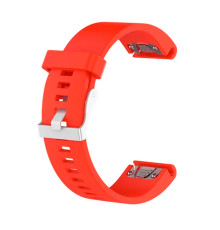 Ремінець для Garmin QuickFit 20 Smooth Silicone Band Orange (QF20-SMSB-ORNG)