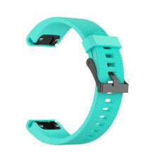 Ремінець для Garmin QuickFit 20 Dots Silicone Band Teal (QF20-STSB-TEAL)