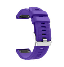Ремінець для Garmin QuickFit 22 Dots Silicone Band Purple (QF22-DTSB-PURP)