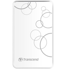 Внешний жесткий диск 2.5" USB 2.0TB Transcend StoreJet (TS2TSJ25A3W)