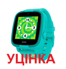 Детский телефон-часы с GPS трекером Elari FixiTime Fun Green (ELFITF-GR) У1