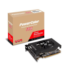 Видеокарта AMD Radeon RX 6400 4GB GDDR6 ITX PowerColor (AXRX 6400 4GBD6-DH)