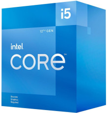Процессор Intel Core i5 12400F (2.5GHz 18MB, Alder Lake, 65W, S1700) Box (BX8071512400F)