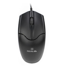 Мышь REAL-EL RM-410 Silent Black (EL123200025)