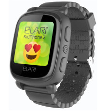 Детские смарт-часы Elari KidPhone 2 Black (KP-2B)