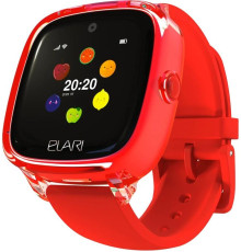 Детские смарт-часы с GPS-трекером Elari KidPhone Fresh Red (KP-F/Red)