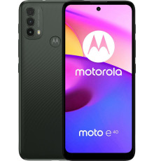 Смартфон Motorola Moto E40 4/64GB Dual Sim Carbon Gray (PARL0001PL)