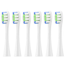 Насадка для зубної електрощітки Oclean P1C1 W06 Plaque Control Brush Head White (6 шт) (6970810552225)