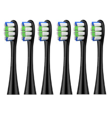 Насадка для зубної електрощітки Oclean P1C5 B06 Plaque Control Brush Head Black (6 шт) (6970810552232)