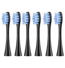 Насадка для зубної електрощітки Oclean P2S5 B06 Standard Clean Brush Head Black (6 шт) (6970810552195)