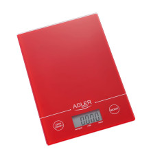 Весы кухонные Adler AD 3138 Red