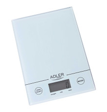 Весы кухонные Adler AD 3138 White
