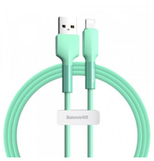 Кабель Baseus Silica gel USB3.1-Lightning, 1м, Green (CALGJ-06)