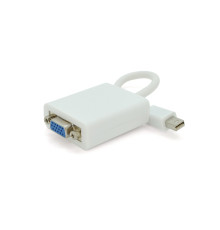 Адаптер Voltronic mini DisplayPort - VGA (M/F), 0.3 м, White (YT-C-mnDP(M)/VGA(M)-W/08631)