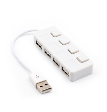 Концентратор Voltronic YT-H4L-W/01646, 4хUSB2.0, White