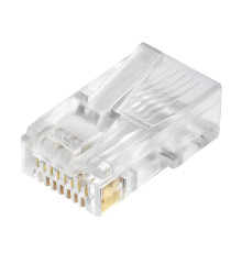 Конектор RJ 45 Merlion (RJ45ML-100-CAT6/17265) Cat. 6 UTP, 100 шт/уп