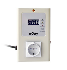 Реле напруги NJOY Royer 16A (AVRL-16A01RY-CS01B) AVR, 1 розетка