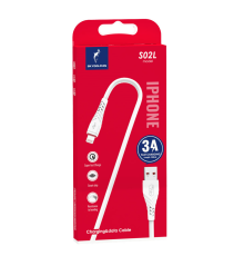 Кабель SkyDolphin S02L USB - Lightning (M/M), 1 м, White (USB-000586)