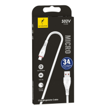 Кабель SkyDolphin S02T USB - USB Type-C (M/M), 1 м, White (SDUSB-000588)