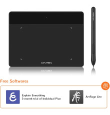 Графический планшет XP-Pen Deco Fun XS Black