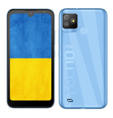 Смартфон Tecno Pop 5 Go (BD1) 1/16GB Dual Sim Diamond Blue (4895180771026)
