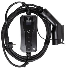 Зарядний пристрій для електромобілів HiSmart Type 1 - Schuko (220V), 16A, 3.6кВт, 1-фазний, 5м (EV200689)
