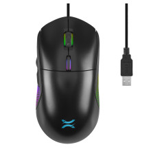 Мышь Noxo Scourge Gaming mouse Black USB (4770070881965)