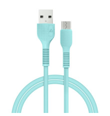 Кабель ACCLAB AL-CBCOLOR-M1MT USB - micro USB (M/M), 1.2 м, Mint (1283126518140)