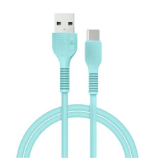 Кабель ACCLAB AL-CBCOLOR-T1MT USB - USB Type-C (M/M), 1.2 м, Mint (1283126518256)