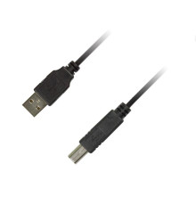 Кабель Piko USB - USB Type-B V 2.0 (M/M), 3 м, чорний (1283126473944)