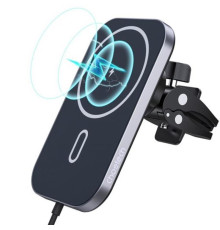 Беспроводное зарядное устройство Choetech Car Magnetic Mount Inductive Qi Charger 15W (T200-F)