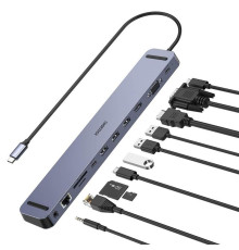 Концентратор Choetech HUB-M20 11 in 1 USB-C Multiport HUB Station