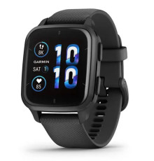 Смарт-годинник Garmin Venu Sq 2 Music Black/Slate (010-02700-00)