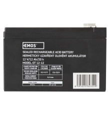 Акумуляторна батарея Emos B9656 12V 12AH (FAST.6.3 MM) AGM
