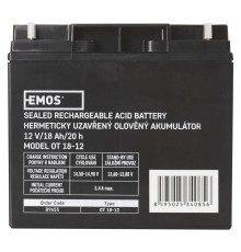 Акумуляторна батарея Emos B9655 12V 18AH L1 AGM