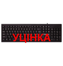 Клавіатура FrimeCom K13 Ukr Black USB