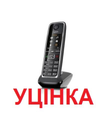 Додаткова трубка із зарядним пристроєм Gigaset C530H Black (S30852-H2562-S301)