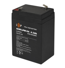 Акумуляторна батарея LogicPower LPM 6V 4.5AH (LPM 6 - 4.5 AH) AGM