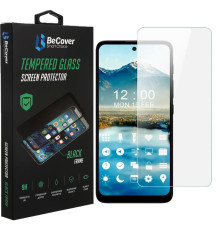 Захисне скло BeCover для Motorola Moto E30/E40 Crystal Clear Glass 3D (708092)