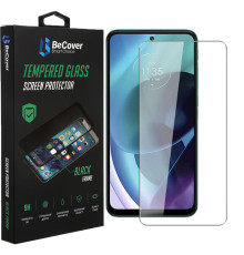 Захисне скло BeCover для Motorola Moto G22 Crystal Clear Glass 3D (708093)
