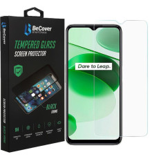 Захисне скло BeCover для Realme C35 Crystal Clear Glass 3D (708129)