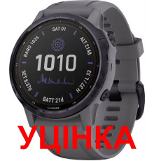 Смарт-годинник Garmin Fenix 6S Pro Solar Edition Amethyst Steel with Shale Gray Band (010-02409-15)