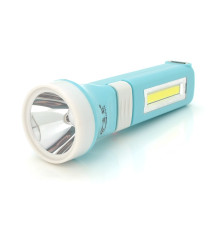 Ліхтарик ручний Voltronic LH-910+Solar, 1+1 режим, вбудований акумулятор, 220B, Blister (LH-910/28954)