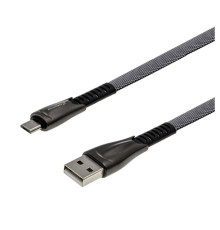 Кабель Grand-X USB - micro USB (M/M), 2 A, 1 м, Grey (FM09)
