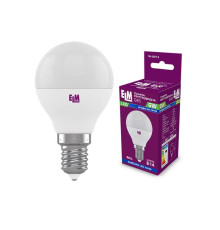 Лампа світлодіодна куля ELM 6W E14 4000K (18-0014)
