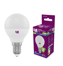 Лампа світлодіодна куля ELM 7W E14 4000K (18-0164)