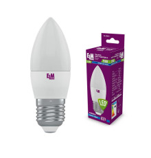 Лампа світлодіодна свічка ELM 5W E27 4000K (18-0081)