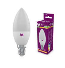 Лампа світлодіодна свічка ELM 6W E14 3000K (18-0091)